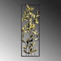 Decoratiune de perete, Olips 5, Metal, Dimensiune: 32 x 90 cm, Multicolor