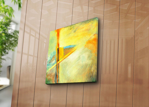 Tablou decorativ, 4545k-95, canvas, dimensiune: 45 x 45 cm, multicolor