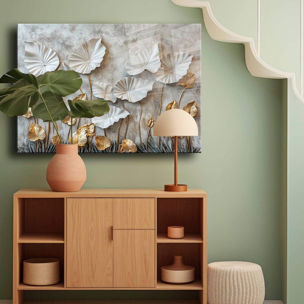 Tablou decorativ, Camtbl-068, 50 x 70 cm, Multicolor — imaginea 2
