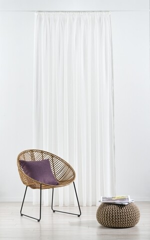 Perdea Mendola Interior, Andea, 300×260 cm, poliester, crem Mendola Interior