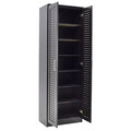 Pantofar cu 2 usi Sante, Pakoworld, 21 perechi pantofi, 60x37x183 cm, PAL melaminat, wenge
