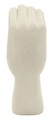 Figurina /sculptura decorativa Love Stons, Mauro Ferretti, 16.5x7x20 cm, polirasina, crem
