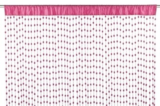 Perdea din snur Little Balls, Bizzotto, 140x280 cm, fucsia