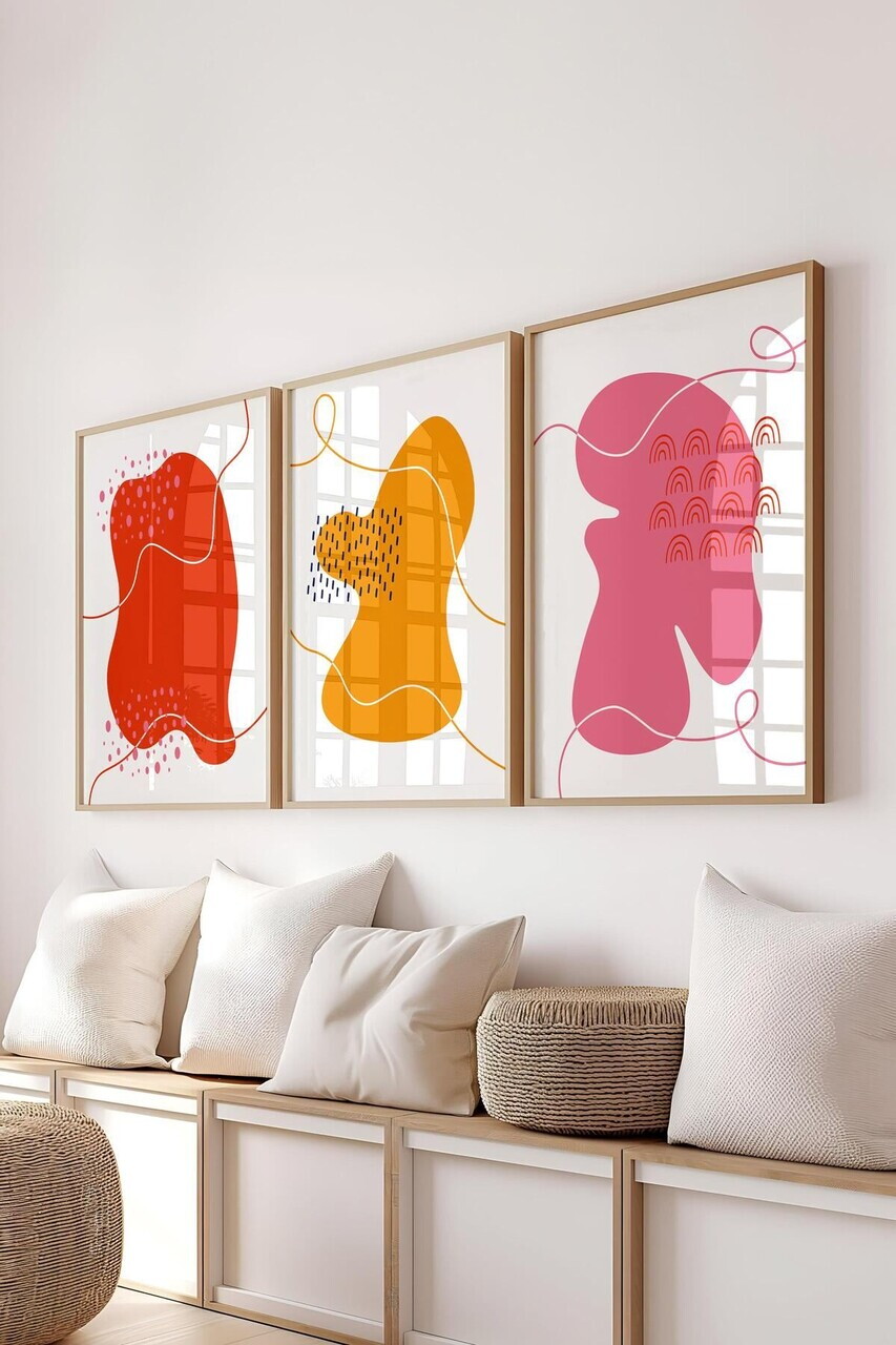 Set de pictură decorativă, Ç-300641, Sticla PVC, Multicolor — imaginea 2