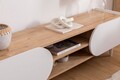 Comoda TV, Arnetti, Mindy Tv 160, 160x40x45 cm, PAL, Safir / Alb
