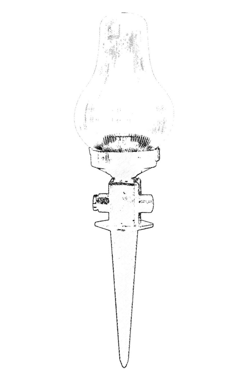 Lampa de exterior, Avonni, 685AVN1161, Plastic ABS, Negru - 1 | YEO