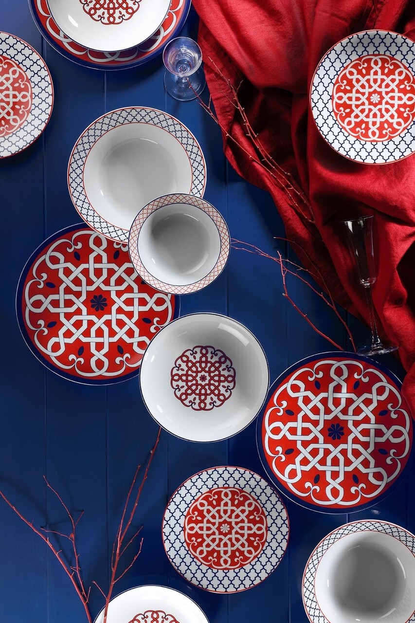 Serviciu de masa, 30 piese, Kutahya Porselen, ZG30YT42011004, portelan - 1 | YEO