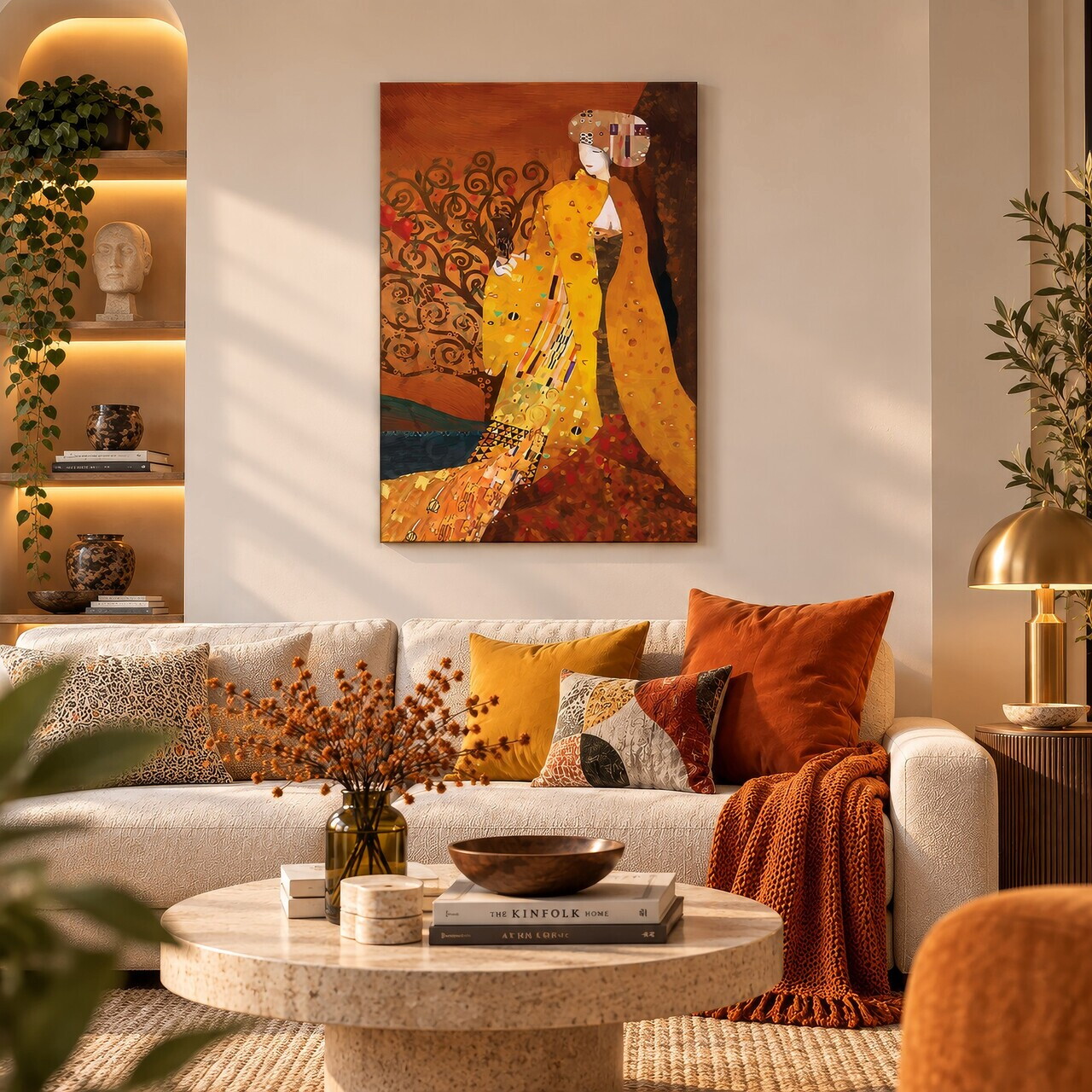 Tablou decorativ, NEW-ZAT-ZN002, Dimensiune: 60 x 90 cm, Multicolor