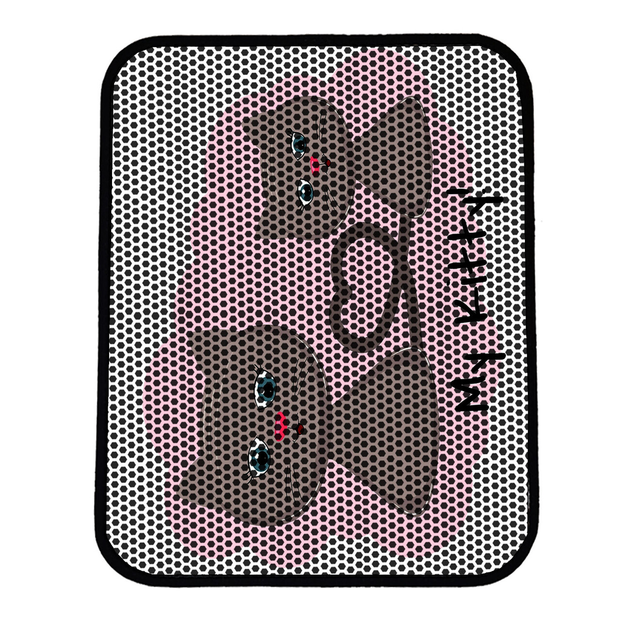 Covoras litiera pentru colectarea granulelor de nisip, Paws &amp; Whiskers, Nrszn0213, 50% PVC/50% poliester, Multicolor - view 2