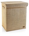 Cutie de depozitare din pâslă, YLC433, 40x50x30 cm, Iuta, Maro deschis
