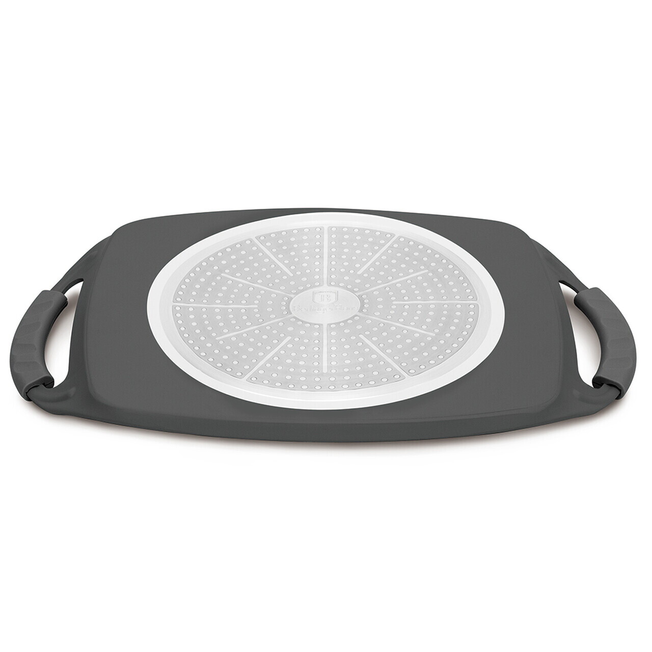 Tava grill Berlinger Haus, Anthracite, 47x29 cm, aluminiu forjat, antracit mat - imagine 2