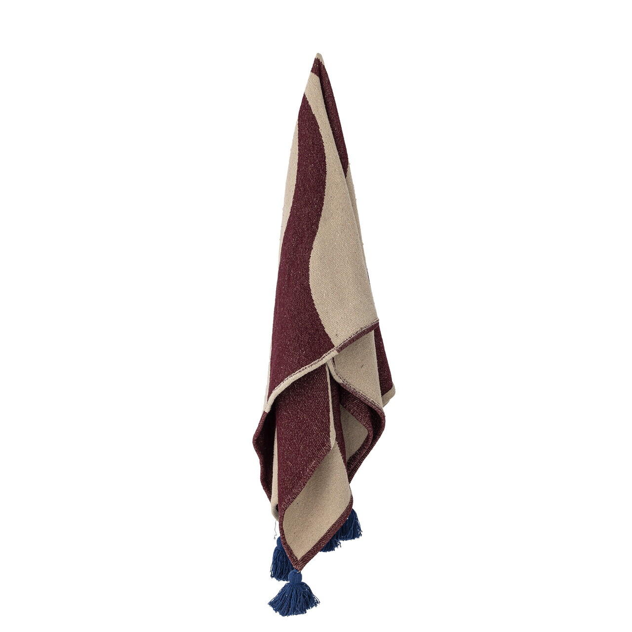 Patura, Bloomingville, Cimmi, 160x130 cm, amestec bumbac, multicolor — imaginea 3