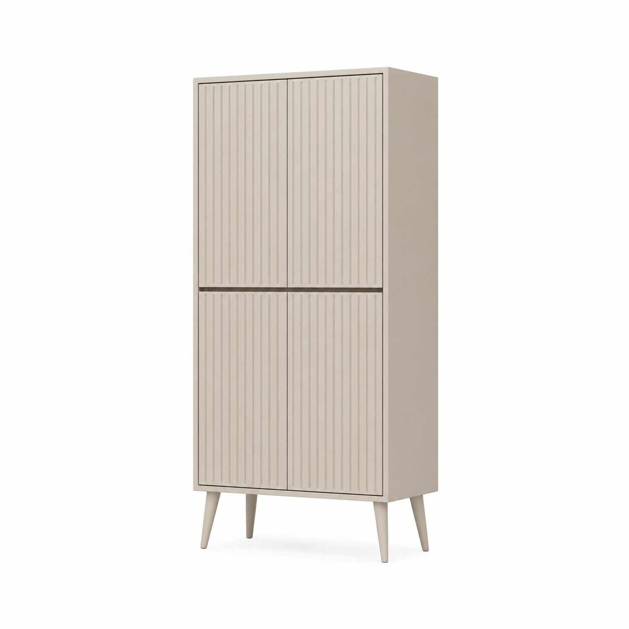 Dulap pentru bucatarie, Hanah Home, Capella, 69x158x32 cm, MDF, Gresie - view 5