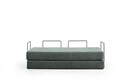 Canapea extensibilă cu 2 locuri, Artie, 560ARE4158, Cadru: Fără cadru , Structură integrală din spumă, Verde