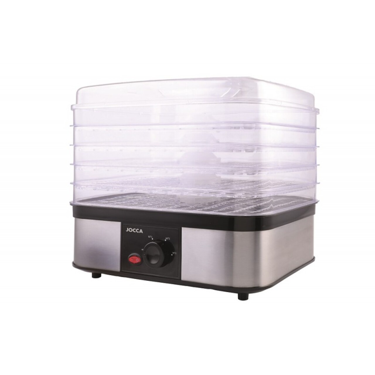 Aparat Pentru Deshidratat Fructe Jocca, 250W, 33.4x26.3x28.7 Cm