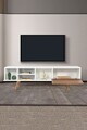 Comoda TV, Hanah Home, Ela 3630, 160x47x35 cm, PAL, Alb/Maro
