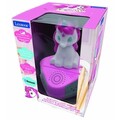 Boxa cu lumini de noapte pentru copii Unicorn, LEXIBOOK, 21x16x16 cm, plastic/cauciuc, roz