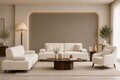 Canapea 3 locuri, Atelier del Sofa, 560ARE5349, Crem
