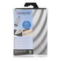 Husa pentru masa de calcat, Brabantia D, Titan Oval, 135x45 cm, 2 mm spuma, bumbac