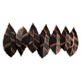 Decoratiune de perete, Hornbeam 2, Metal, Dimensiune: 114 x 52 cm, Multicolor