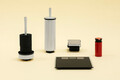 Suport role rezerva hartie igienica, Brabantia, Profile White, 15.5x14x38.3 cm, otel, alb