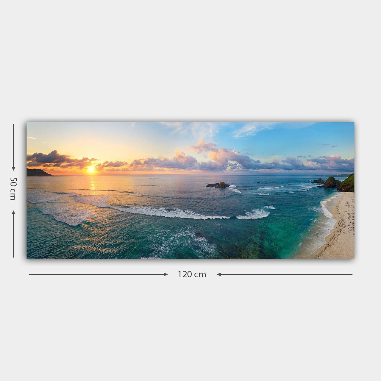 Tablou decorativ, YTY468278339_50120, Cadru: 100% LEMN (grosime: 3 cm), Multicolor - view 4
