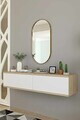 Dulap, Hanah Home, Didema, 120x25.5x30 cm, Stejar Safir / Alb
