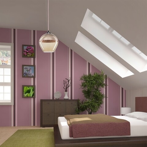 Lustra pembe, asz.0840, squid lighting, 20x90x20 cm, 20w, roz