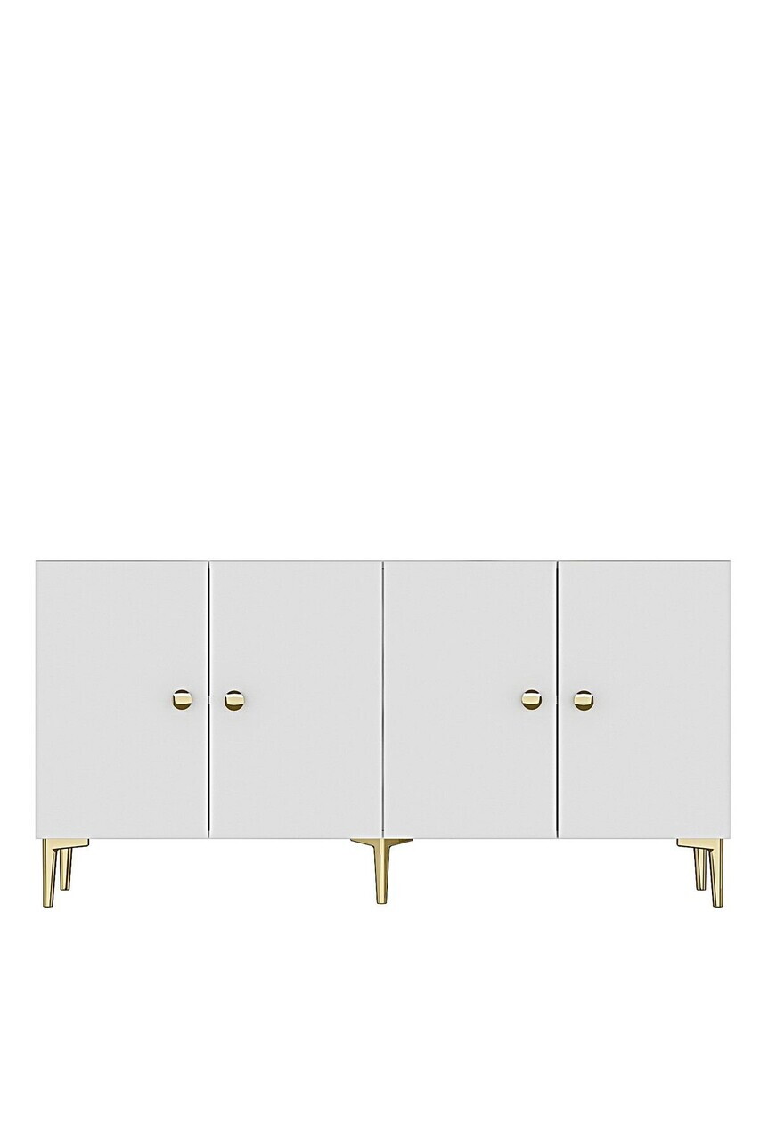 Consola, Hanah Home, Simple 180, 180x75x32 cm, Alb — imaginea 5