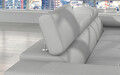 Coltar extensibil dreapta 4 locuri ELTAP, Armd-44, Armando, 289x203x85 cm, lemn/poliester, gri deschis