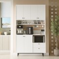 Dulap multifunctional, Locelso, RE7-W, Alb