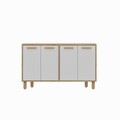 Consola, Odessa, Venedik, 120x73.6x29.6 cm, Stejar Safir / Alb