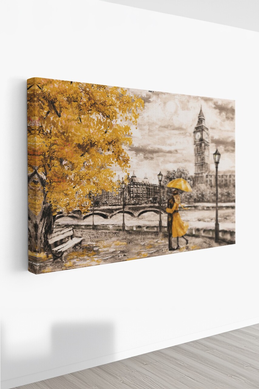Tablou decorativ, Ersyfdc2, 70 x 100 cm, Multicolor - view 2