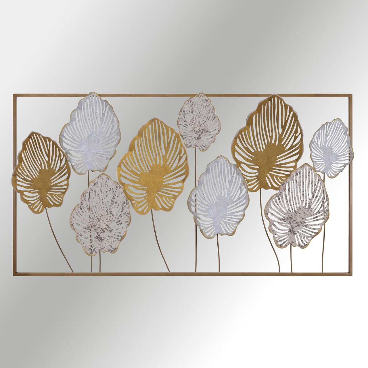 Decoratiune de perete, Melo, Metal, Grosime: 0,6 mm, Multicolor — imaginea 7