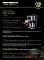 Cafetiera Celene 900, Heinner, 900 W, 1 L, negru