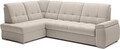 Coltar extensibil stanga 3 locuri ELTAP, LT-22IN, Sado, 272x192x95 cm, lemn/poliester, bej deschis