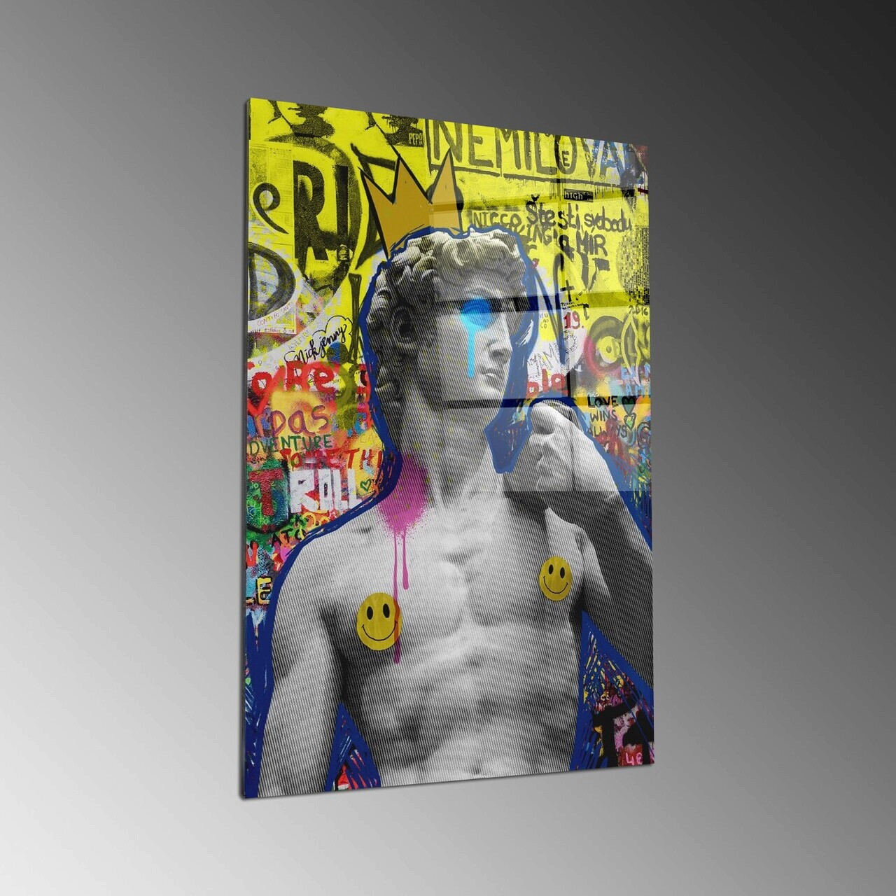 Tablou decorativ, CAM3731, 70 x 100 cm, Multicolor — imaginea 4
