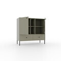 Comoda ADRK, Tili 2D 2S 2P, 100.2x40.8x95 cm, PAL laminat, verde eucalipt