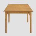 Masa extensibila Avella, Homla, 140-175x90x76 cm, lemn de cauciuc, natur