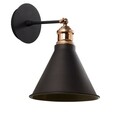 Aplica de perete, Berceste - N-680, Alby, 20 x 29 cm, 1 x E27, 40W, negru