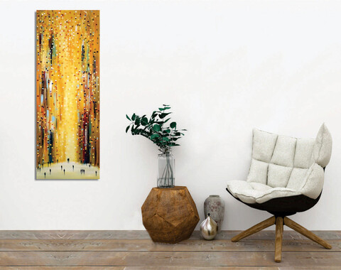 Tablou decorativ, pc320, 50% bumbac / 50% poliester, canvas imprimat, multicolor