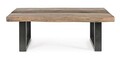 Masuta de cafea Nottingham, Bizzotto, 120x70x42 cm, salcam/lemn reciclat/otel