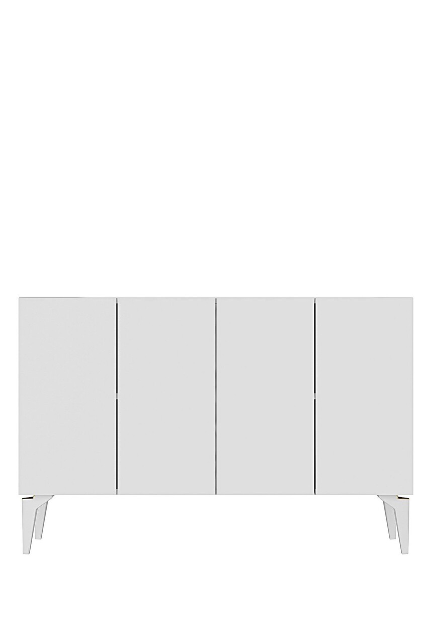 Consola, Hanah Home, Lipa 120, 120x79x32 cm, Alb - view 7