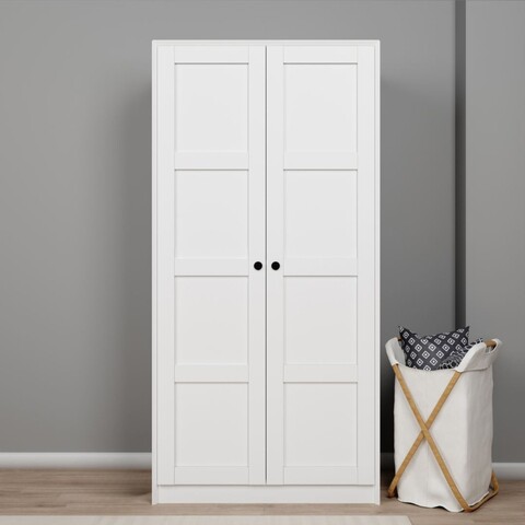 Dulap pentru haine, Miwood, Lucas 1600-85, Alb