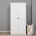 Dulap pentru haine, Miwood, Lucas 1600-85, Alb