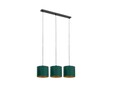 Lustra ELTAP, Vespillo, 75x18x105 cm, 3xE27, 15W, otel/PVC, verde/auriu