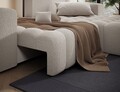 Coltar extensibil dreapta 4 locuri ELTAP, Bon-226, Bonett, 250x175x92 cm, lemn/poliester, bej inchis