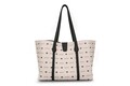 Geanta, Lucky Bees, 346 Cream Black, piele ecologica, crem/negru