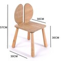 Set masa si scaun pentru copii, Rosewood, BLTYZ-AKTV064, Stejar