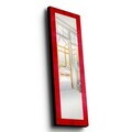 Oglinda decorativa, 40120MA-052, LEMN DE PIN, Cadru din lemn de pin (grosime: 27 mm), Multicolor